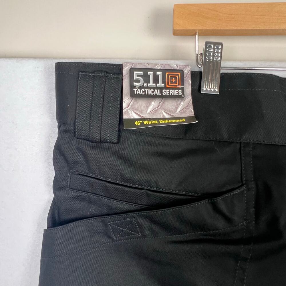 NEW 5.11 Tactical EMS Black Size 46 Unhemmed Men's 74310L Pans Teflon Coated - Picture 7 of 16